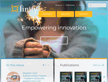 Tablet Screenshot of finity.com.au